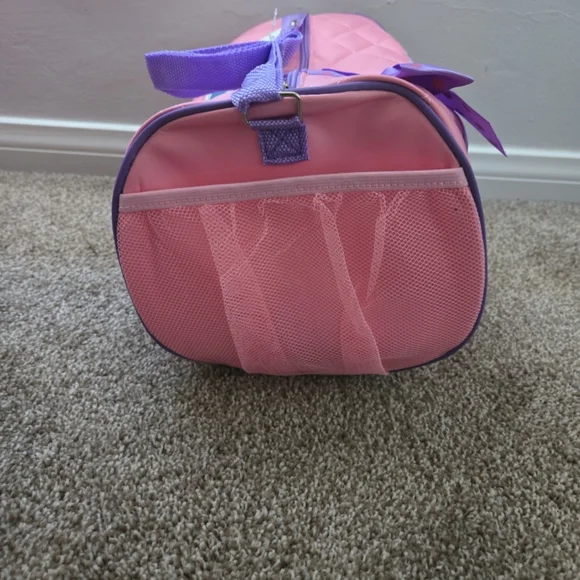 Pink Dance‎ Bag with Purple Bow - Picture 3 of 4